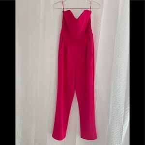Express strapless jumpsuit